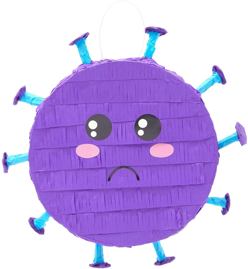 Round Purple Small Pinata for Stay at Home Party
