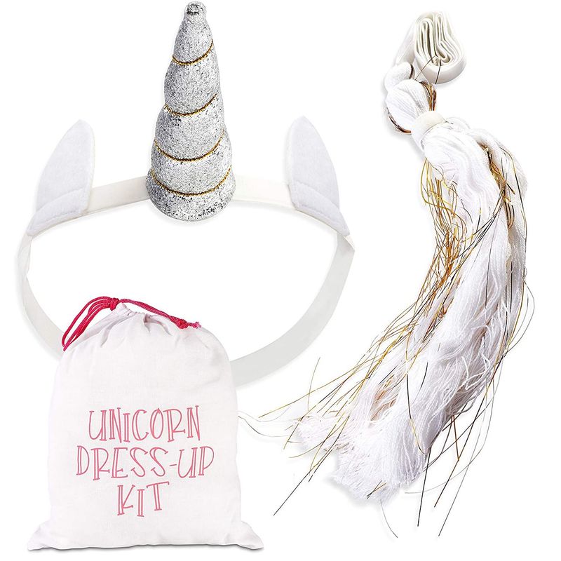 Unicorn Dress Up Kit for Girls (2 Pieces)