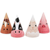Farm Animals Birthday Party Pack, Hats, Banner, Tablecloths (Serves 24, 195 Pieces)