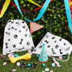 25 Pieces Dog Birthday Party Supplies, Lets Pawty Decorations Kit with Hat, Balloons, Streamers