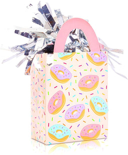 Donut Gift Bag Balloon Weights, Birthday Party Decorations (6 oz, 6 Pack)