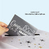 2021 Graduation Greeting Card Holder Box for Party Supplies, Congrats (12x12 In)