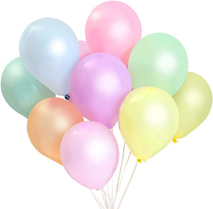 Assorted Mini Rainbow Pastel Party Balloons (5 in, 200 Count)