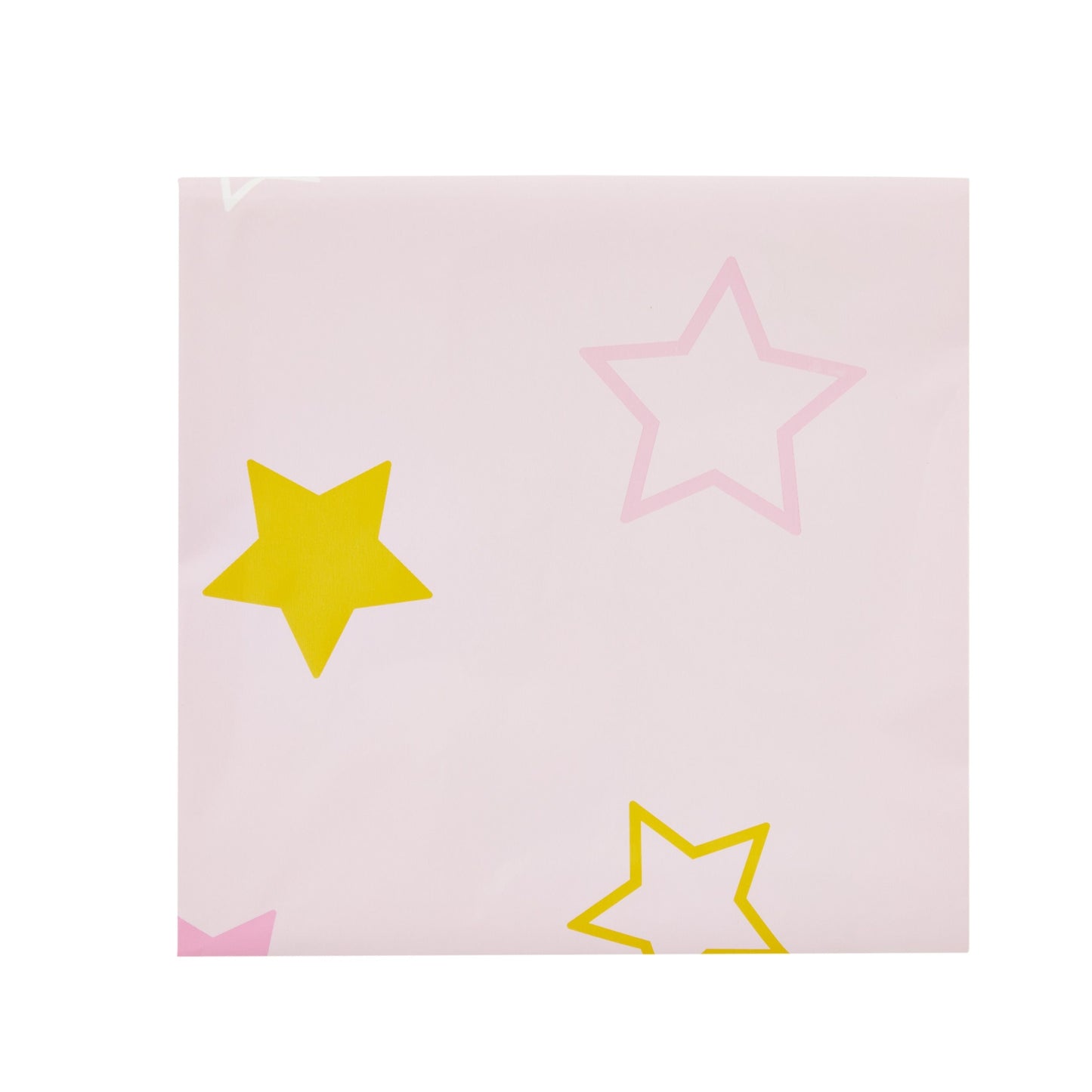 3 Pack Pink Plastic Table Covers for Girls Twinkle Twinkle Little Star Baby Shower Decorations (54 x 108 In)