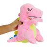 Small Pink Plush Dinosaur Stuffed Animal Toy for Gifts, 10 In Dinosaur Stuffed Animal