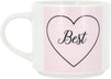 Best Friend Ceramic Coffee Mugs (Set of 2)