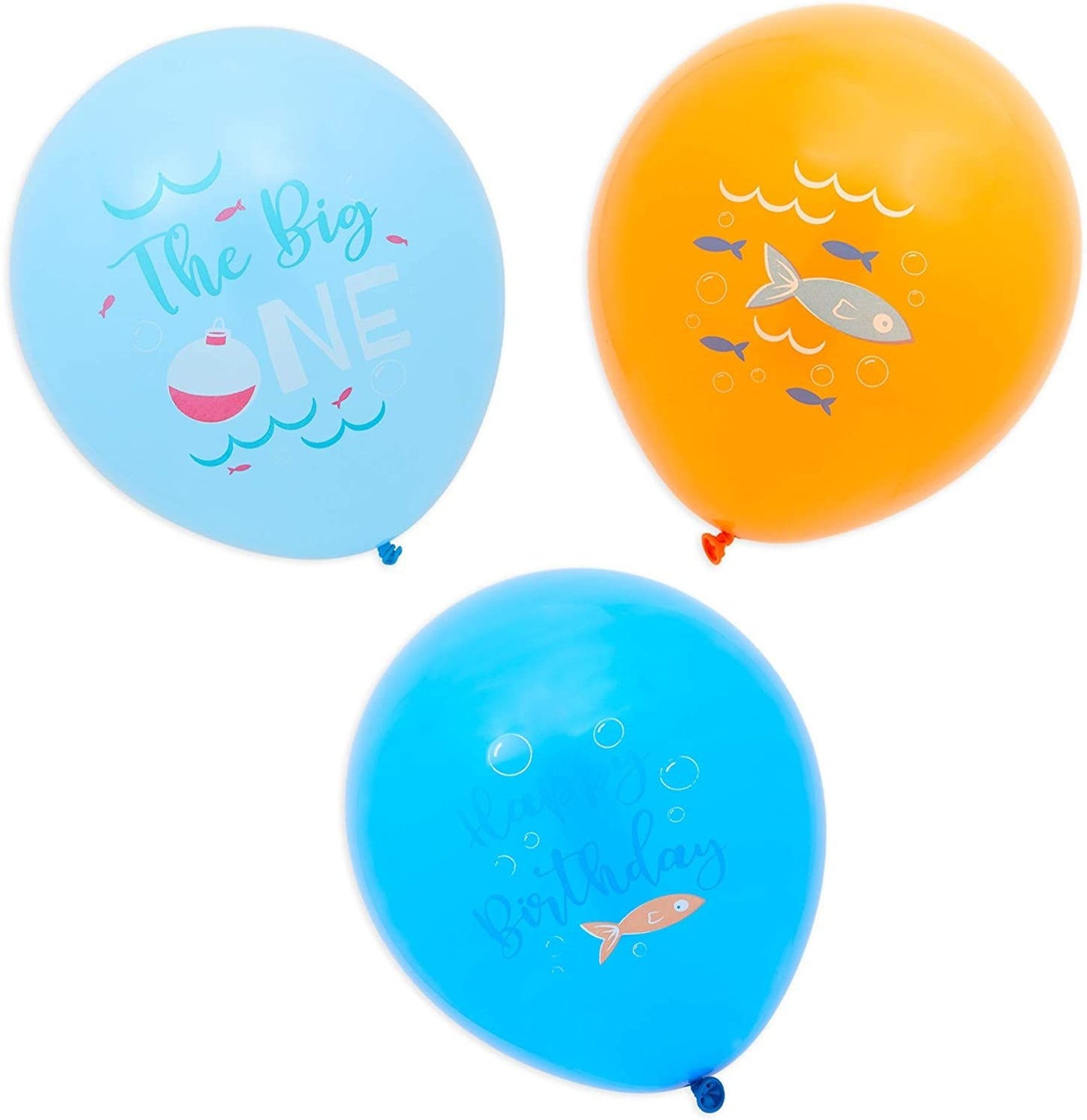 The Big One Balloons for 1st Birthday Party, Ofishally 1 Decorations (61 Pieces)