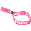 Pink Breast Cancer Awareness Bracelets, Single Use (30 Pack)