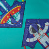 Small Outer Space Kites for Kids (33.5 x 86.6 in, 2 Pack)