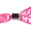 Pink Breast Cancer Awareness Bracelets, Single Use (30 Pack)