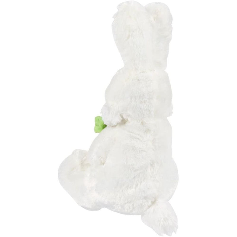 Soft Easter Bunny Plush Toy for Kids (White, 13 In)