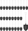 Plastic Shovel Spoons for Desserts, Birthday Party Supplies (120 Pack)