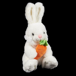 Soft Easter Bunny Plush Toy for Kids (White, 13 In)