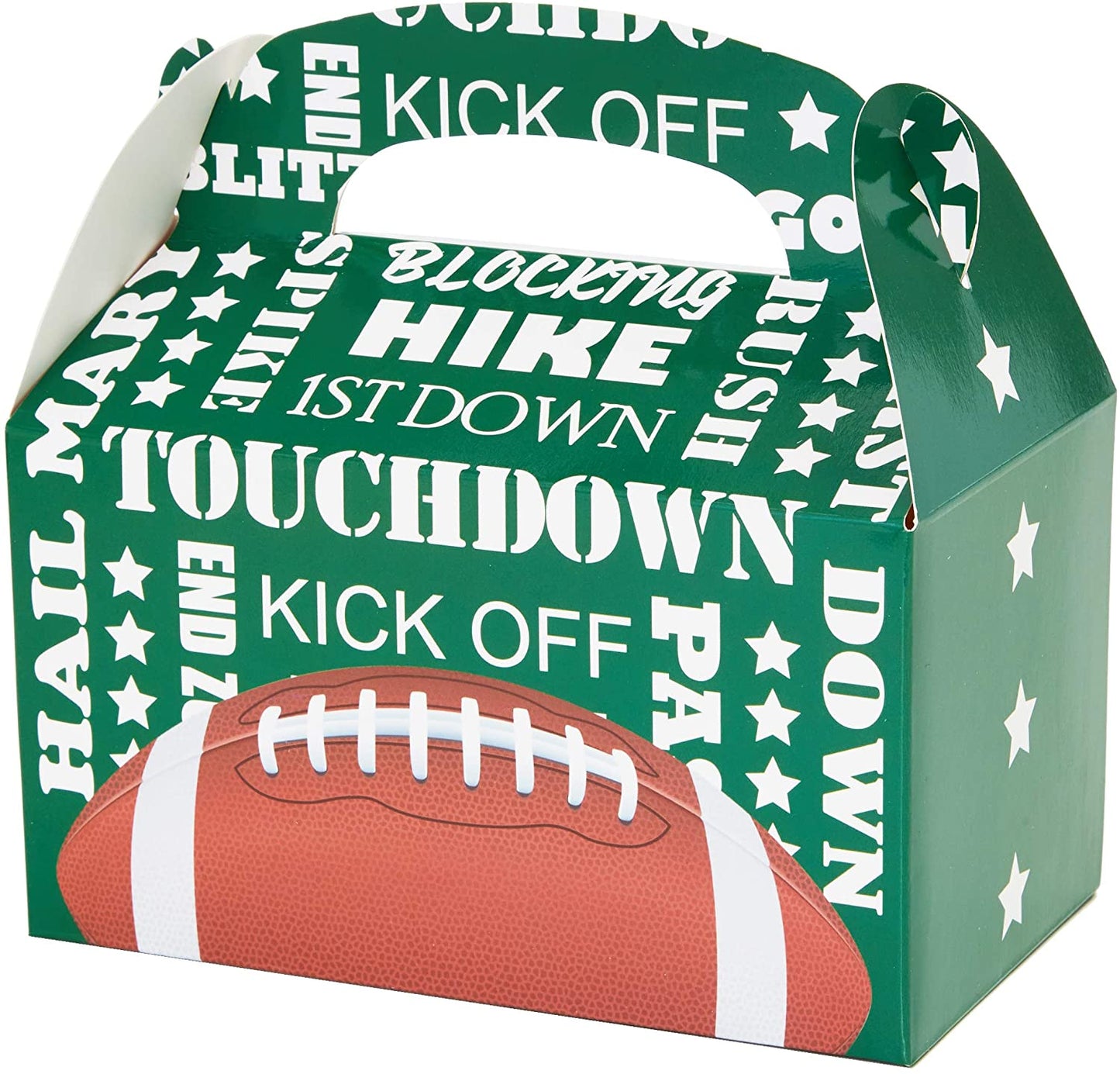 Football Gift Box, Party Favor Boxes (24 Pack)