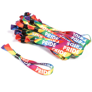 Gay Pride Rainbow Bracelets (30 Pack)