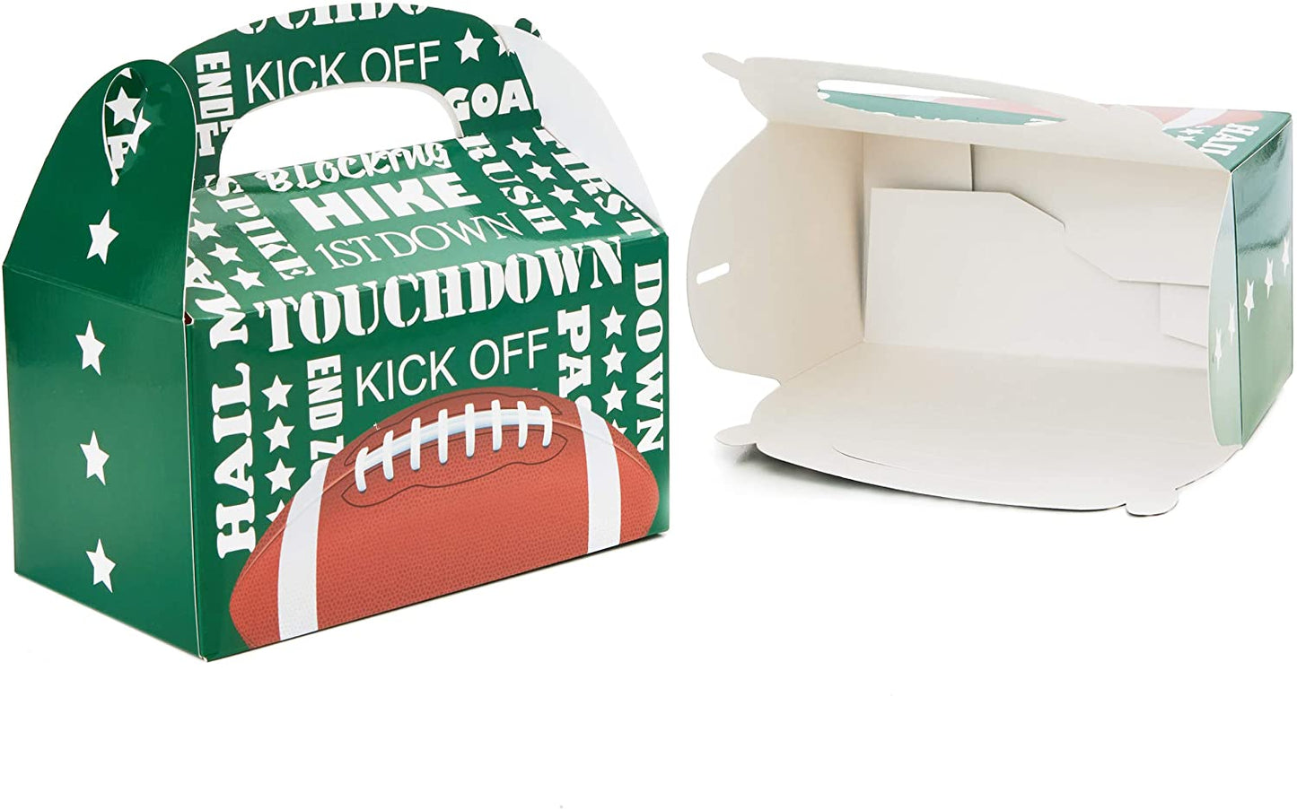 Football Gift Box, Party Favor Boxes (24 Pack)