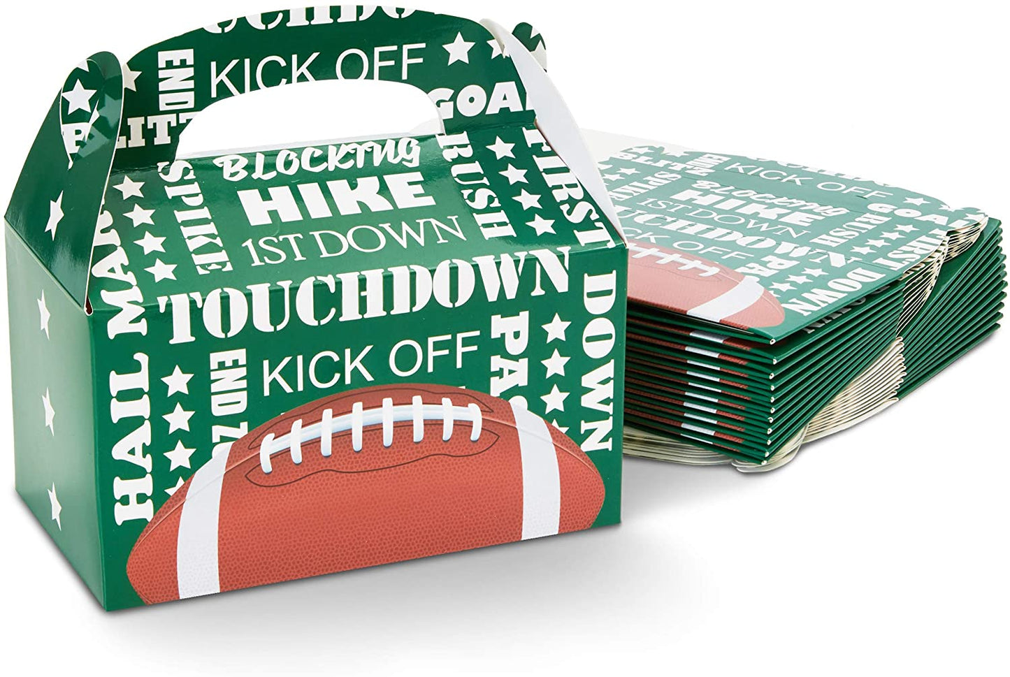 Football Gift Box, Party Favor Boxes (24 Pack)