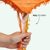 Pull String Fox Pinata for Woodland Baby Shower Decorations, Birthday Party (Small, 16 x 13 x 3 In)