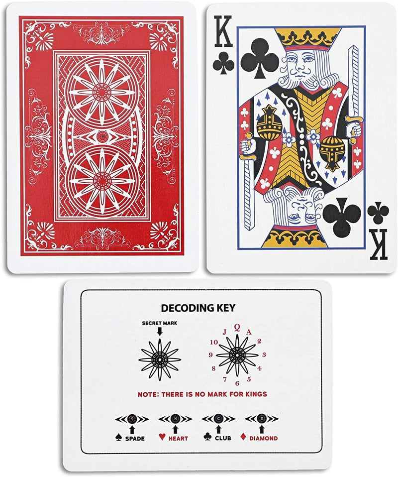 Blue Panda Magic Card Games, Trick Magic Cards (12 Decks)