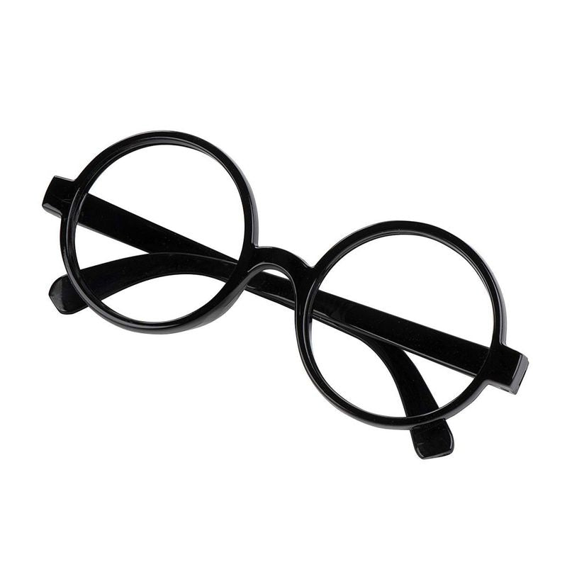 Wizard Glasses and Tie Costume Accessory Set for Halloween and Cosplay (4 Pieces)