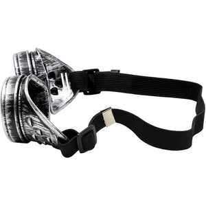 Steampunk Goggles - Vintage Victorian Style Glasses, Costume Accessories, Silver
