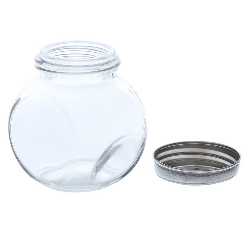 Glass Jar with Lid - Clear glass - Home All