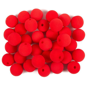 36-Pack of Clown Noses - Circus Themed Birthday Party Supplies Foam Red Noses Carnival Party Dress Up Red - 2 x 2 x 2 Inches