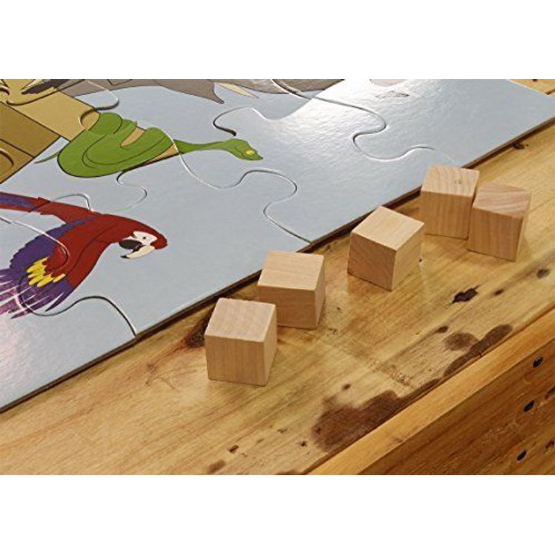 Floor Puzzle for Kids - Noah's Ark - Jumbo Jigsaw Puzzle, Educational Game for Family and Kindergarten, Age 3-5, 48-Piece, 1.9 x 2.9 Feet