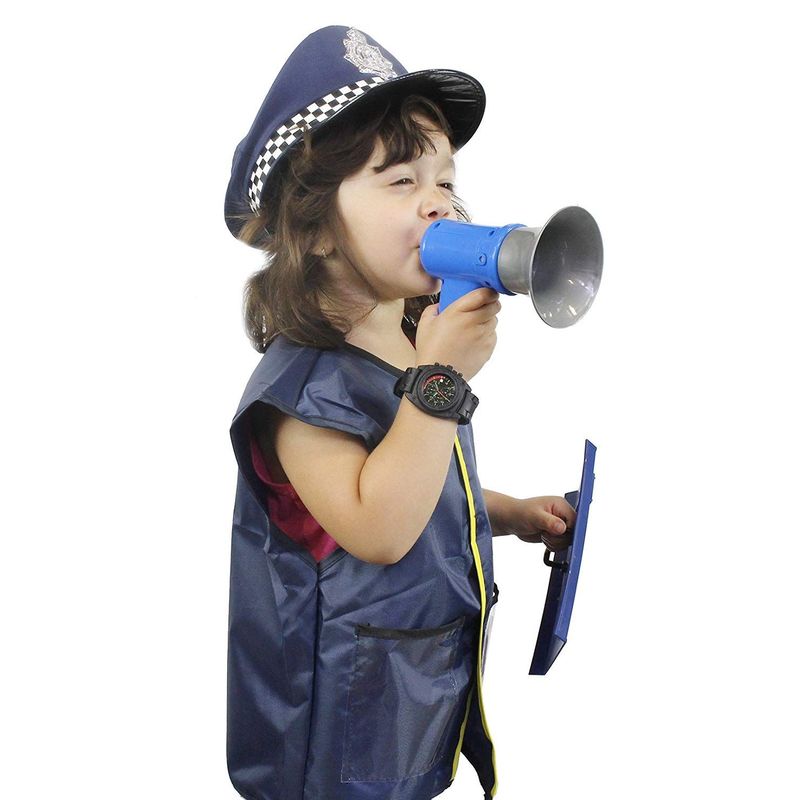 Halloween Costumes for Kids, Police Officer Uniform Costume (13 Pieces)