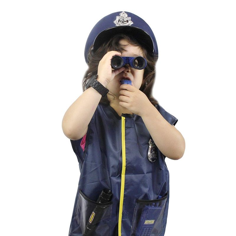 Halloween Costumes for Kids, Police Officer Uniform Costume (13 Pieces)