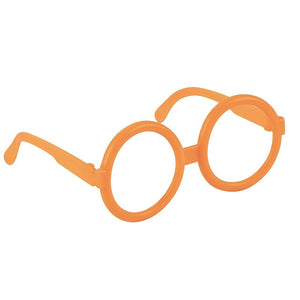 Colorful Party Glasses for Photo Booth Props, Halloween, Mardi Gras (24 Pack)