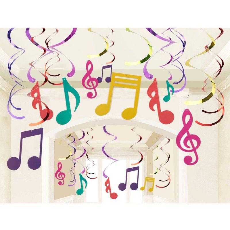 Birthday Party Decorations, Music Party Decorations, Music Party Decorations  With Happy Birthday Backdrop Tablecloth Music Note Balloons Girls Music  Birthday Party Decor, Home Decor, Room Decor, Scene Decor - Temu