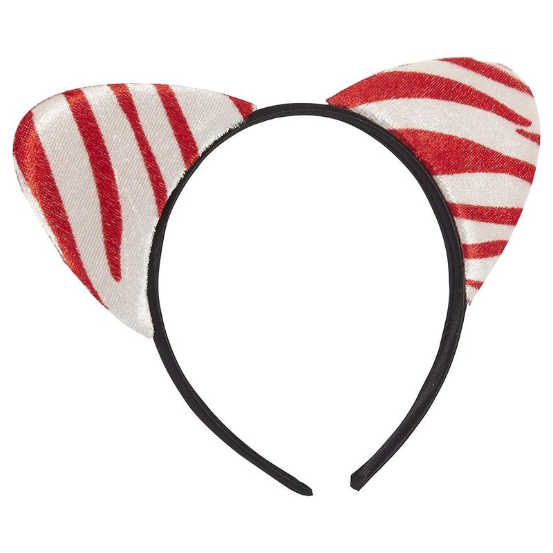 Cat Ear Headbands for Costumes, Dress Up and Halloween Parties (12 Pack)