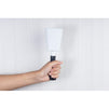 White Cowbell with Handle for Sporting Events (2 Pack)