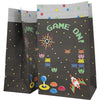 Black Party Favor Bags, Video Game Treat Bag (5.1 x 8.7 x 3.25 In, 36 Pack)