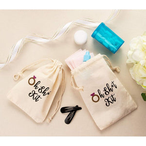 Hangover Kit, Party Favor Bags for Bachelorette Party, Weddings (4 x 6 In, 20 Pack)