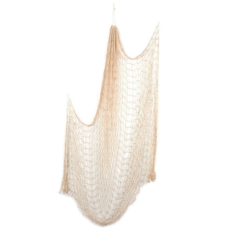 White Fish Netting for Decoration Under Nautical Sea Party Net