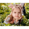 Bunny Ear Headbands for Girls, Rabbit Ear Headbands for Easter (2 Pack)