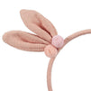 Bunny Ear Headbands for Girls, Rabbit Ear Headbands for Easter (2 Pack)