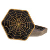 Halloween Party Paper Plates, Spider Web Design, Disposable (9 x 8 In, 50 Pack)