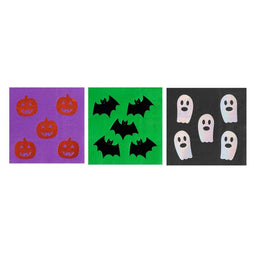 Halloween Paper Napkins with Funny Pun (5 x 5 Inches, 102 Pack)