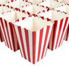 Mini Popcorn Boxes for Movie Night Party (4.25 x 6.18 In, 100 Pack)