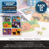 Halloween Jigsaw Puzzles, 28 Pieces (5.5 x 8 in, 36-Pack)