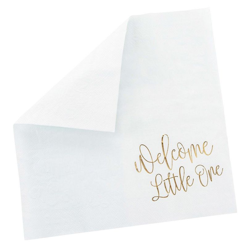 Baby Shower Party Supplies, Paper Napkins (50 Pack)