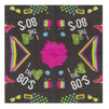 80’s Party Napkins, Black (6.5 x 6.5 Inches, 150 Pack)