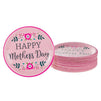 Floral Paper Plates for Mother’s Day (9 In, Pink,  80 Pack)