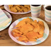 Rainbow Party Supplies, Paper Plates, Napkins, Cups and Plastic Cutlery (Serves 24, 144 Pieces)