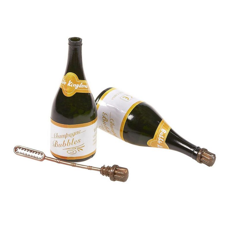 Champagne Bottle Bubble Wands, Party Favors (72-Pack)