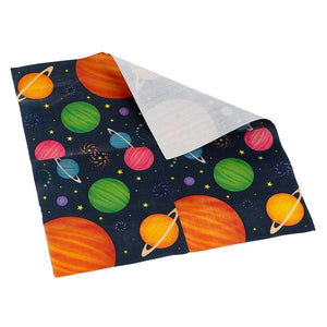 Blue Panda Outer Space Party Decorations, Planet Napkins (6.5 x 6.5 in, Navy, 150 Pack)