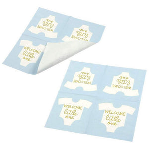 Boy Baby Shower Party Supplies, Paper Napkins (5 x 5 in, Blue, 100-Pack)
